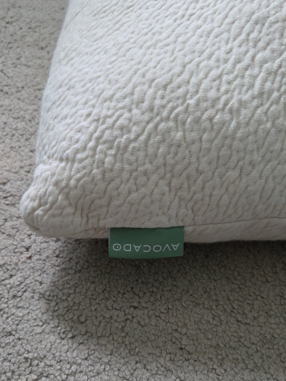 Avocado Green Standard Pillow - Picture 3 of 4